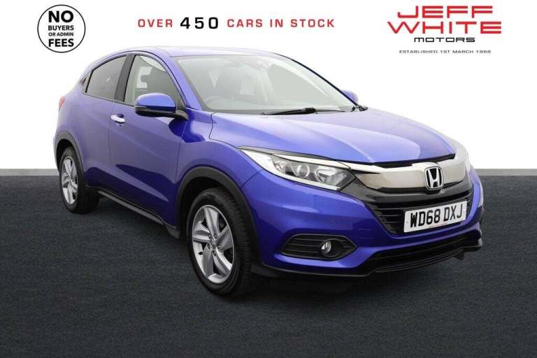 2018 Honda HR-V 1.5 i-VTEC SE 5dr CVT (SAT NAV, PRIVACY GLASS) HATCHBACK Petrol Automatic