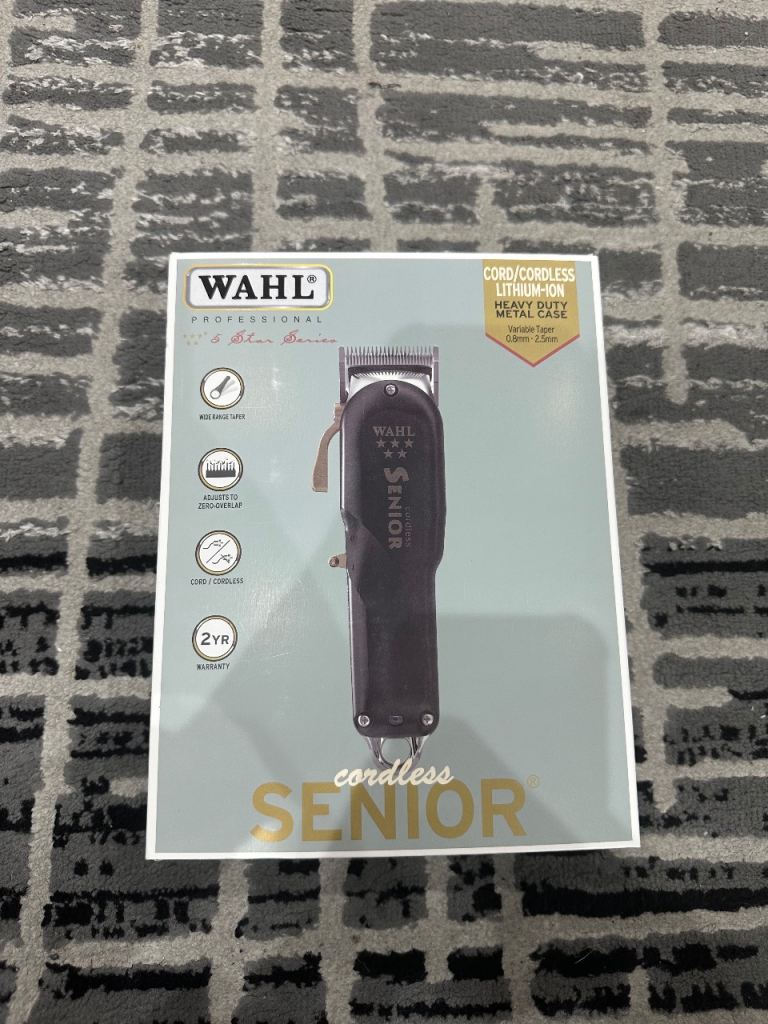 Wahl Senior Clippers Cordless Brand New 