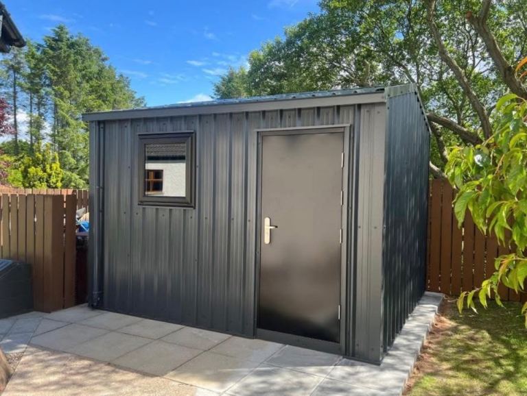 Shed steel frame pvc coated tin | in Limavady, County Londonderry | Gumtree