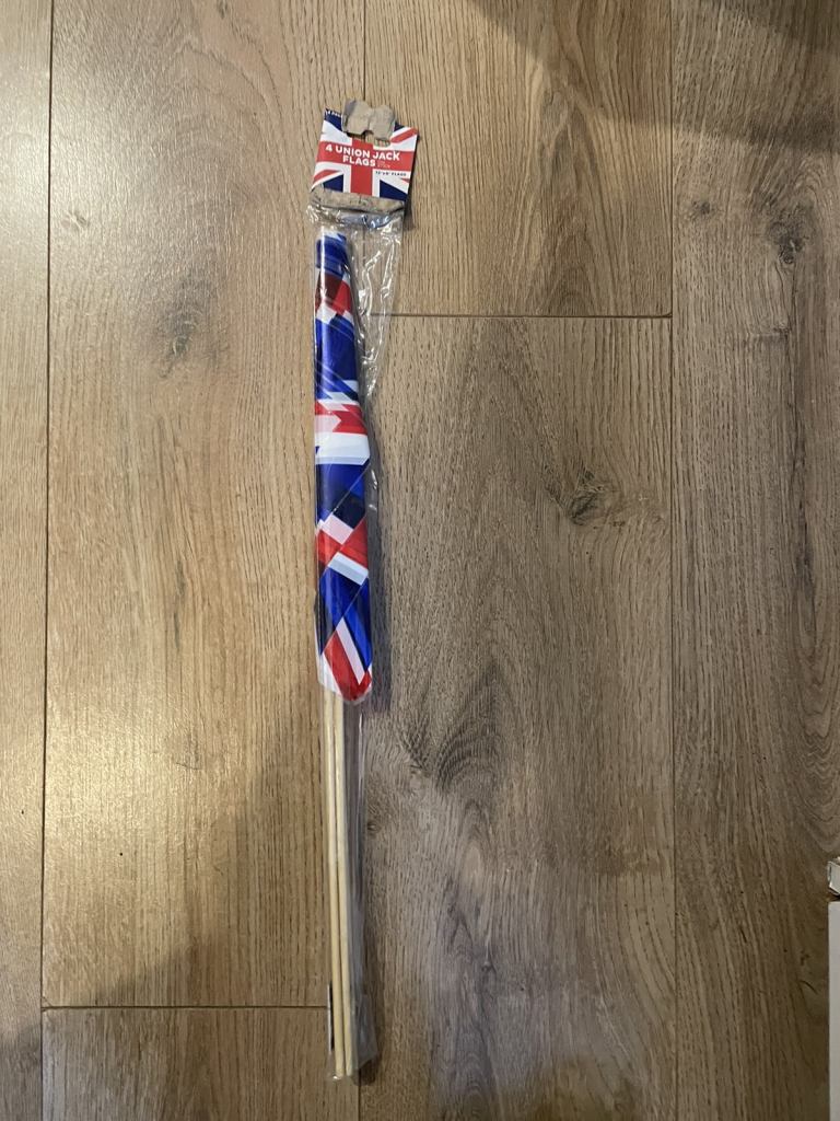 4x Union Flag (England 