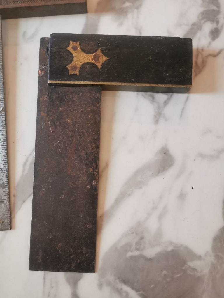 Vintage set Square 