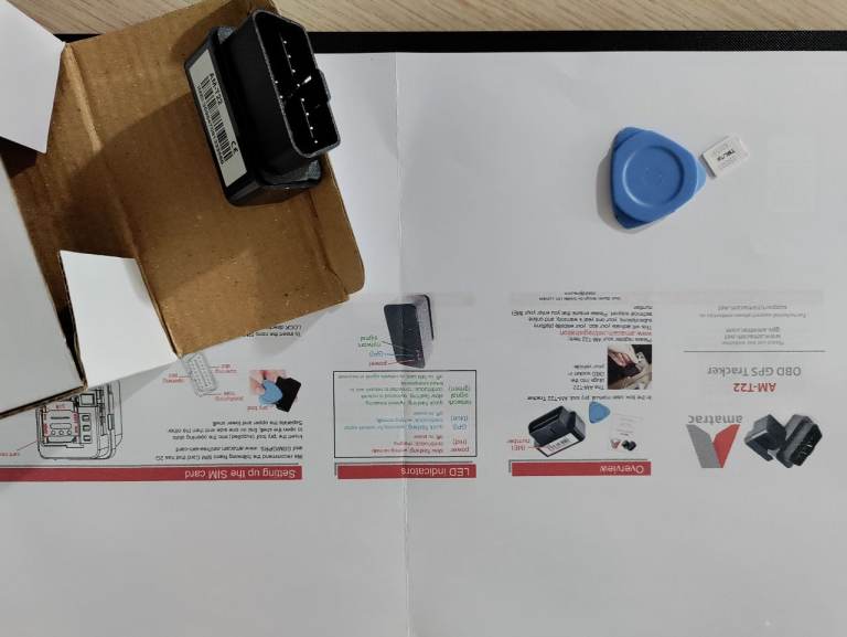 AM-T22 OBD GPS PLUG IN TRACKER for most cars