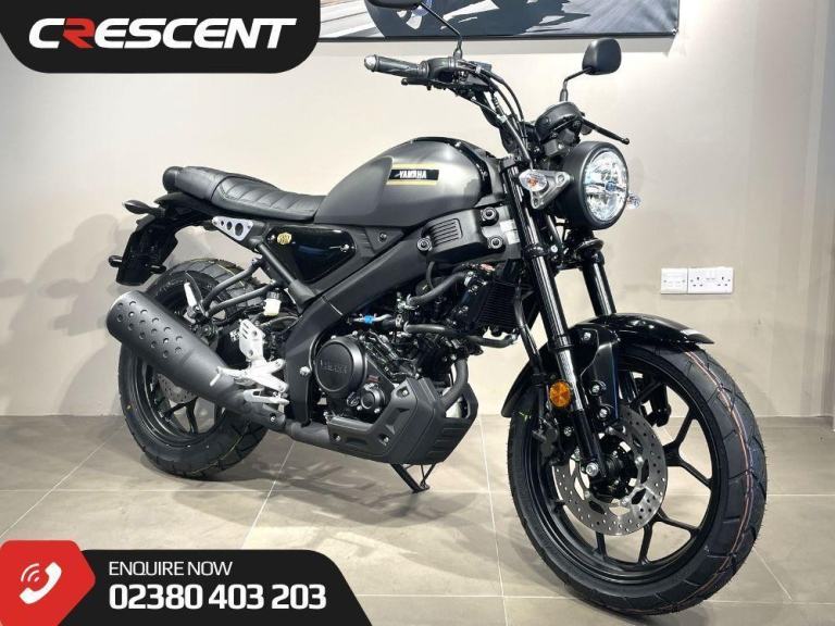 YAMAHA XSR125 2026 MODEL IN LUNAR GREY - BRAND NEW AND IN STOCK