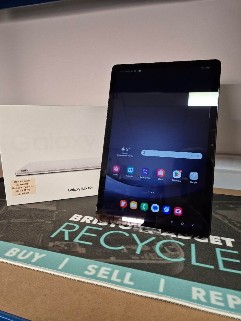 MINT! Samsung Galaxy Tab A9+ 5G 128GB Boxed + Warranty
