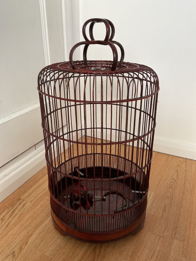 Wooden Bird Cage – Good Condition