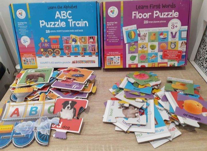 Floor jigsaw puzzles x 2 (28 pieces each)