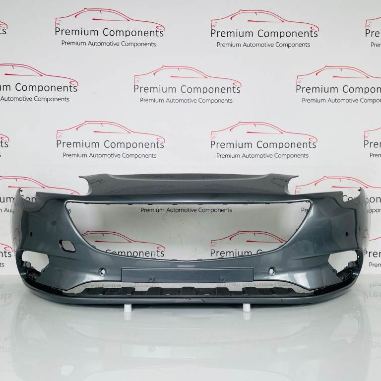 image for Vauxhall Corsa E Front Bumper Mk4 Genuine Grey With Pdc 2014 - 2019 [ap90]