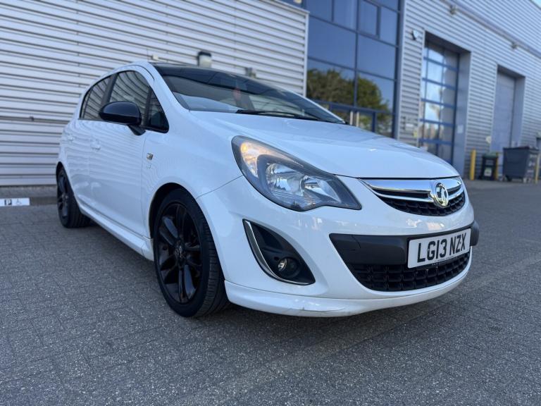 VAUXHALL CORSA 1.2 16V Limited Edition White Manual Petrol 2013