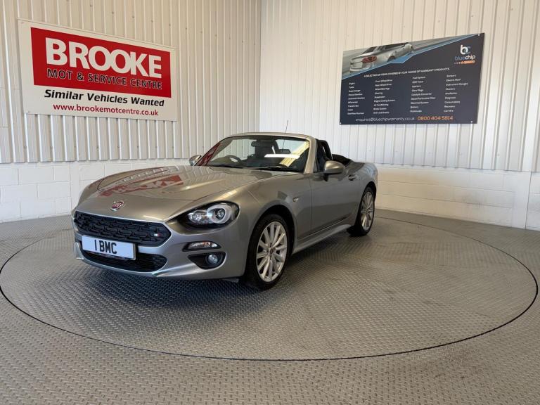 2018 Fiat 124 Spider 1.4 MultiAir Lusso Euro 6 2dr CONVERTIBLE Petrol Manual