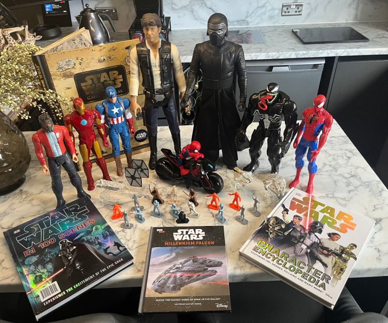 Star Wars and Marvel bundle 