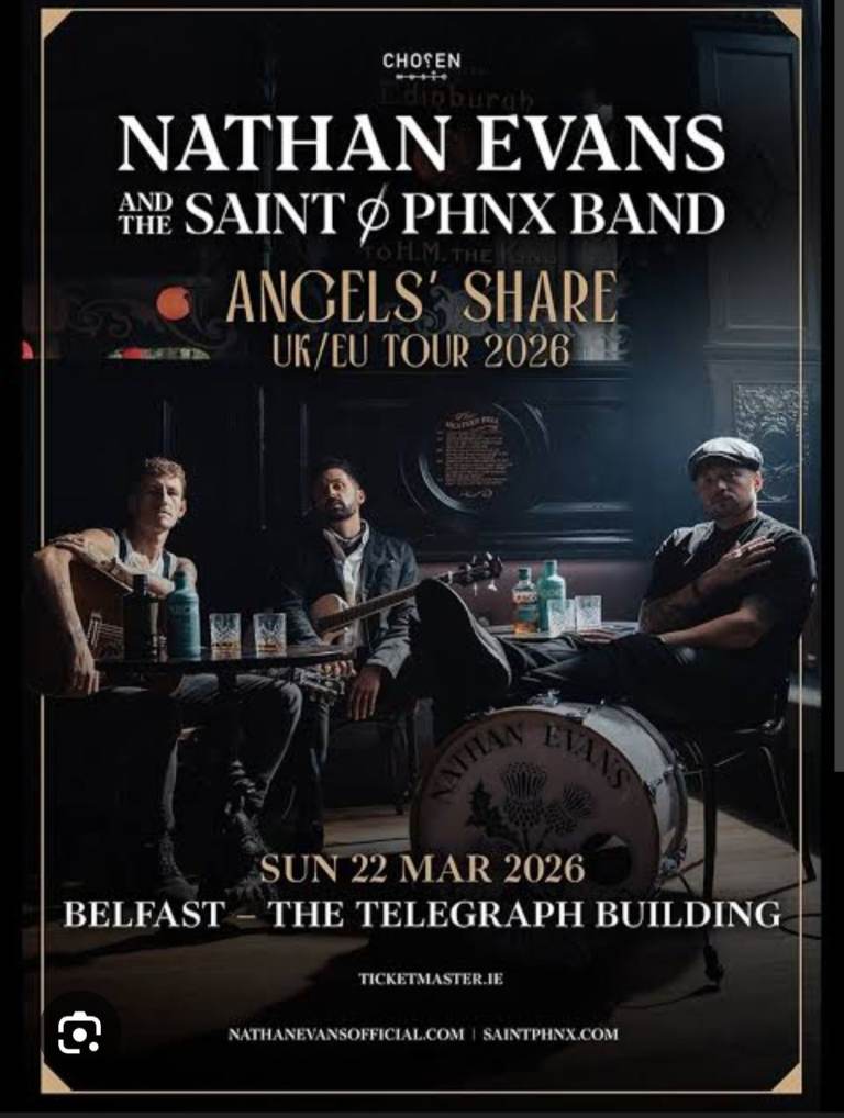 Nathan Evans Angels Share Tour