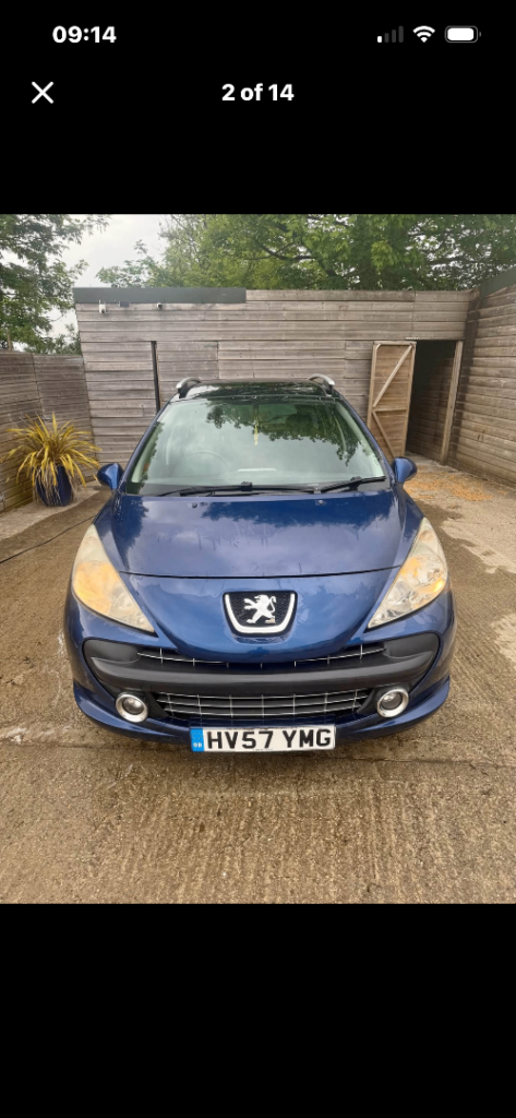 Peugeot, 207, Estate, 2007, Manual, 1598 (cc), 5 doors