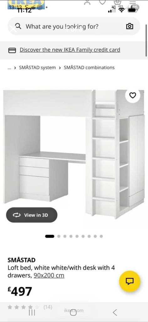 Ikea multiway bed 