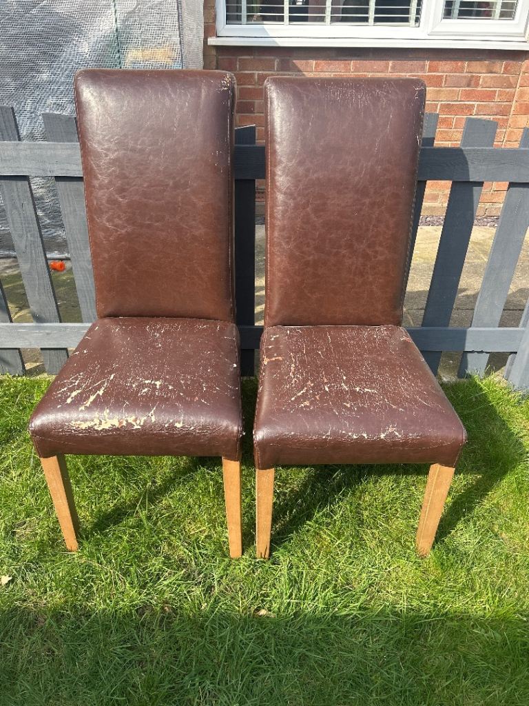 High back dining chairs 