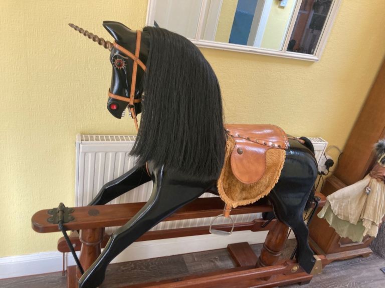 Vintage rocking horse / unicorn 