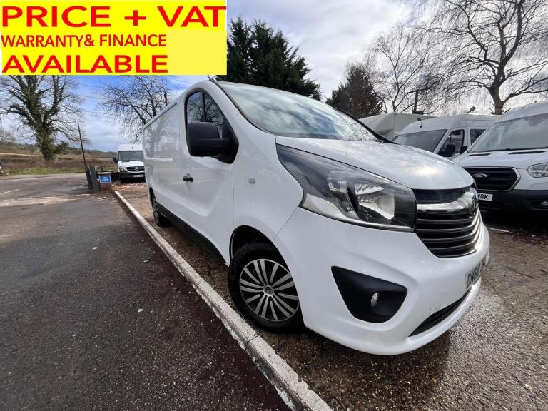2018 Vauxhall Vivaro 1.6 CDTi 2900 Sportive L2 LWB EU6 PANEL VAN Diesel Manual