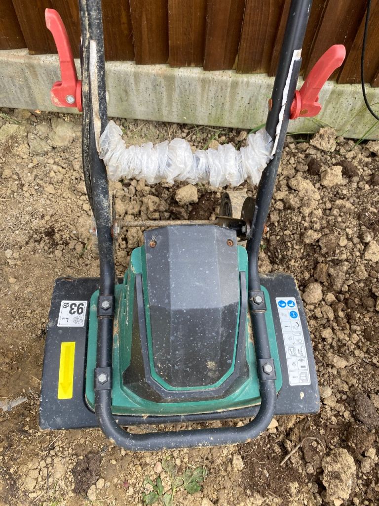 Garden rotavator 