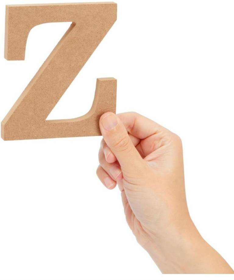 Bnib MDF large letters. Plain. See Description For Price. 