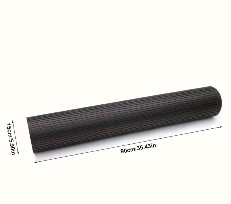 90CM Foam Roller Yoga Pilates Grid Muscle Deep Tissue Massage