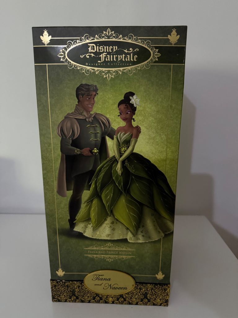 Disney Fairytale Designer Collection Tiana and Naveen Limited Edition Dolls