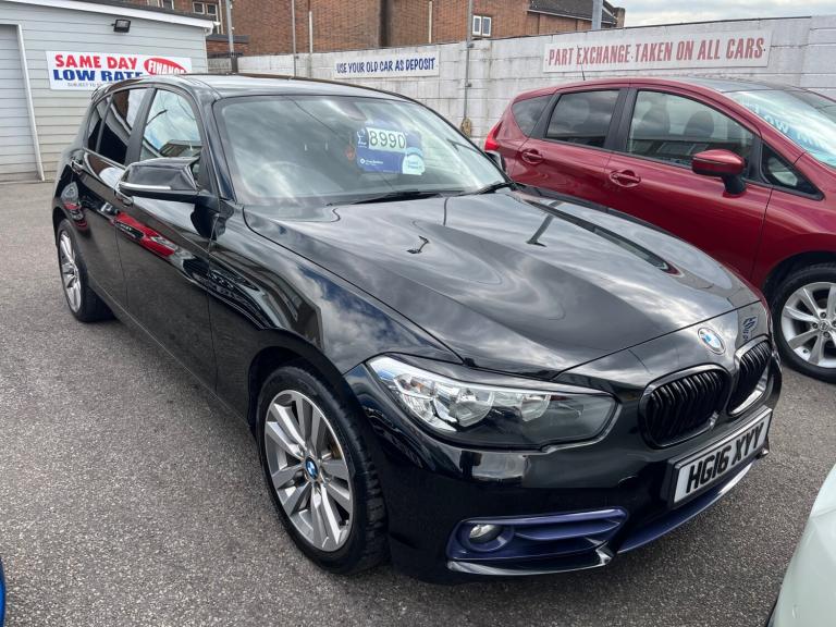 2016 BMW 1 Series 118i [1.5] Sport 5dr HATCHBACK Petrol Manual