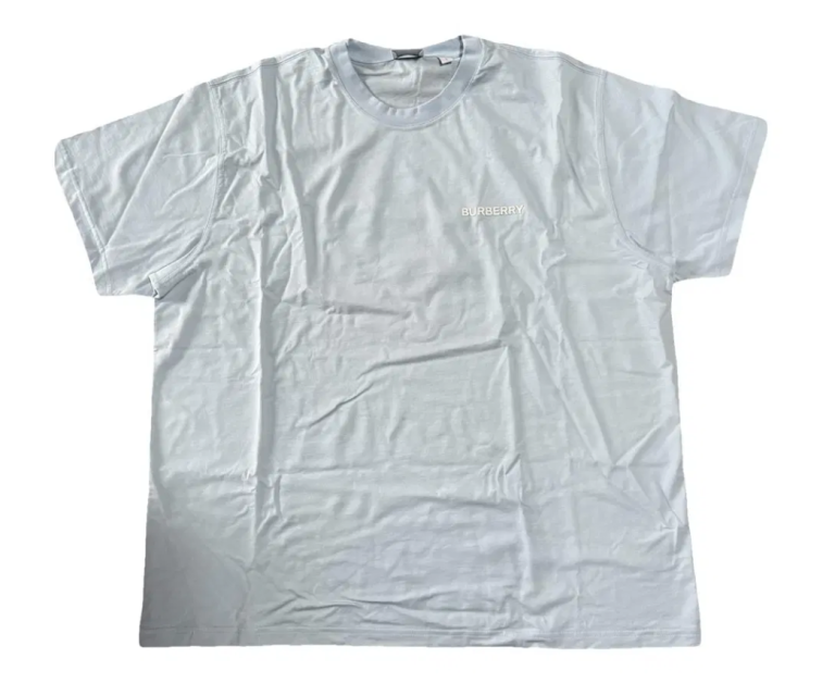 Burberry Light Blue T-Shirt - Brand New, Size L