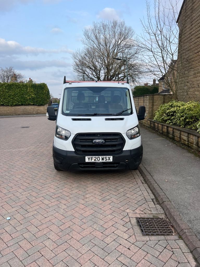 Transit dropside pick up wet belt done 