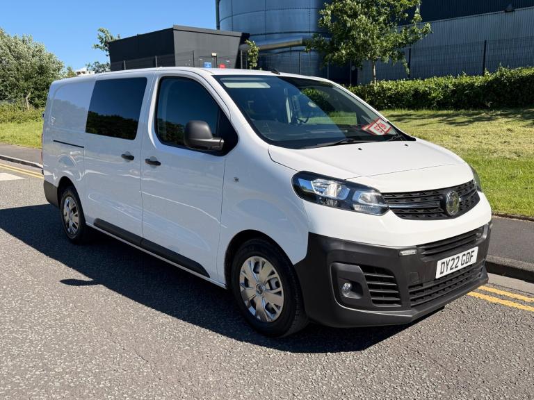 2022 Vauxhall Vivaro 3100 2.0d 145PS Dynamic H1 D/Cab Crew Van Diesel Manual