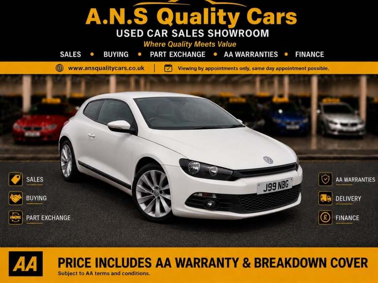 2010 Volkswagen Scirocco 2.0 TSI 210 GT 3dr COUPE PETROL Manual