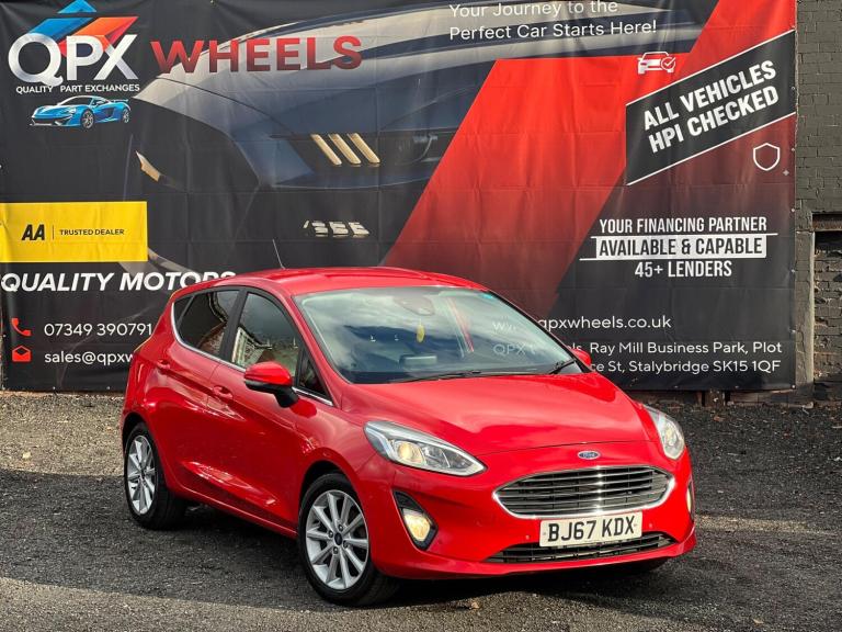 2017 Ford Fiesta 1.5 TDCi Titanium X Euro 6 (s/s) 5dr HATCHBACK Diesel Manual