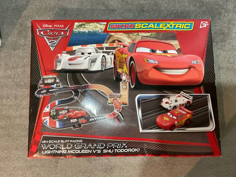 Scalextric Lightning McQueen used once
