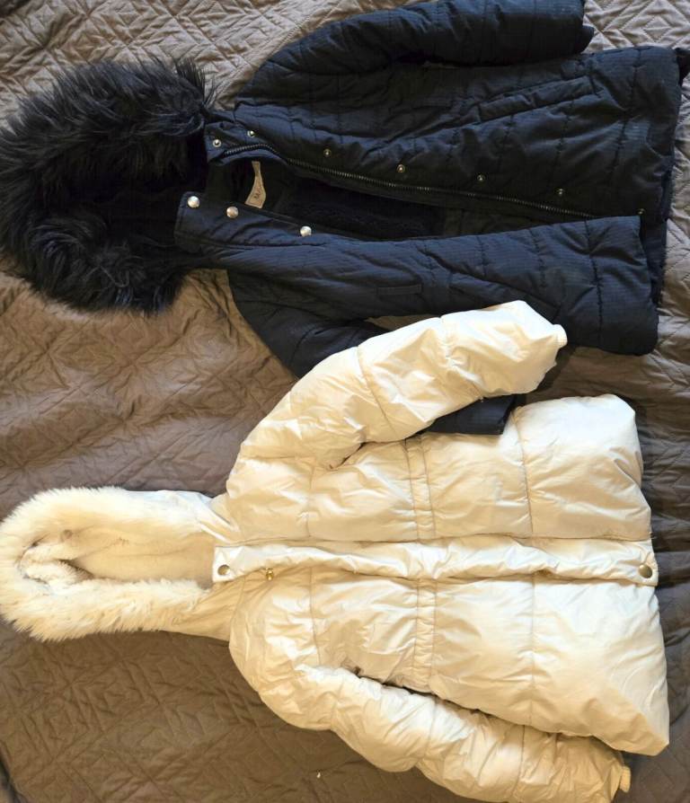 Girls coat jacket bundle 6-7years M&S and Maine