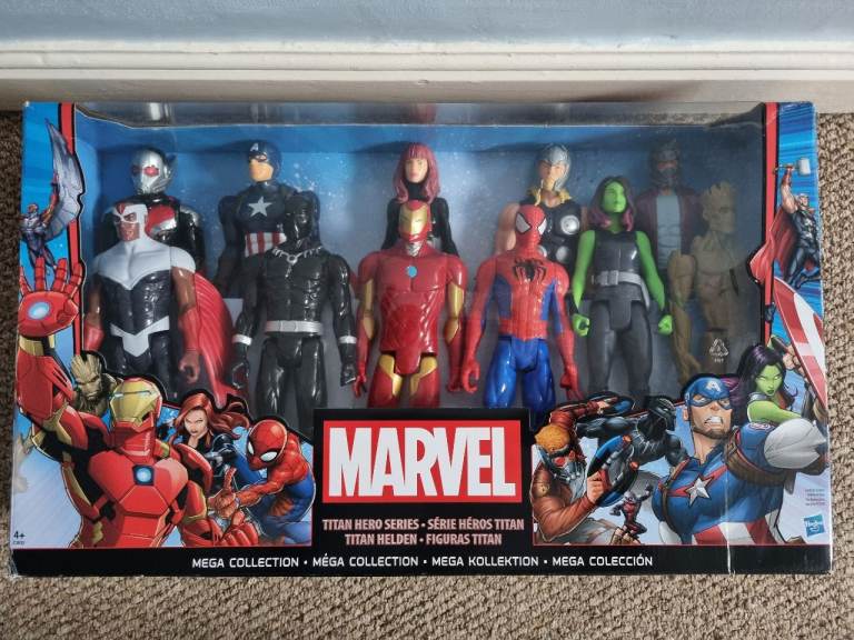 Marvel Titan Hero Series Mega Collection – 11 figures, boxed
