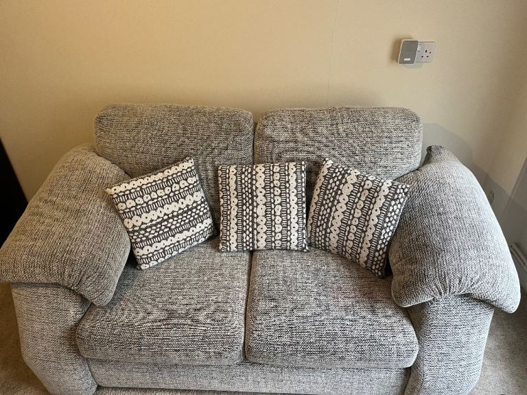 2 seater sofa and matching chair