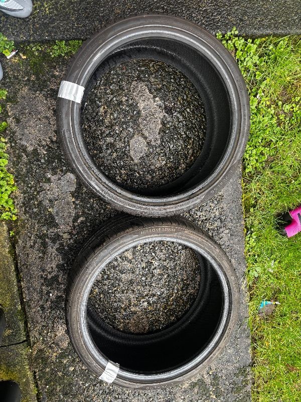 20 inch tyres part worn