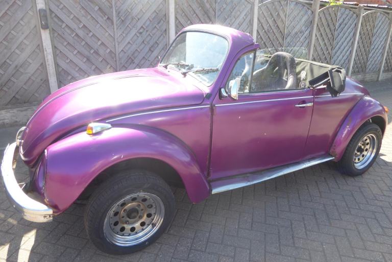 VW BEETLE WIZARD J REG 1971 TAX MOT EXCEMPT GOOD WINTER PROJECT