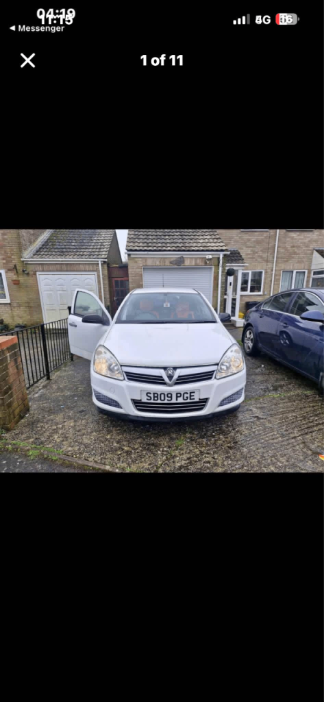 Vauxhall, ASTRAVAN, Car Derived Van, 2009, Manual, 1686 (cc)