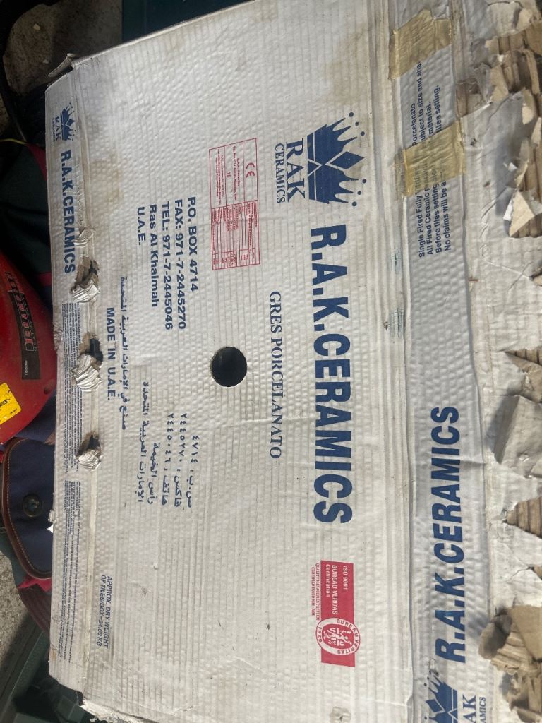 RAK Ceramics Gres Porcelanato Tiles – New in Box