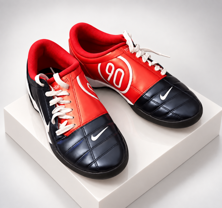 Nike Total 90 – Red/Blue/Black, Good Condition