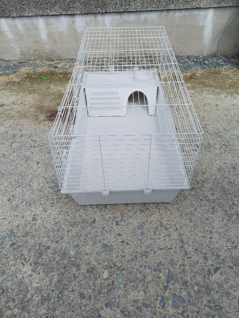 Pets at Home Guinea Pig & Rabbit Home 120 Indoor Cage Grey