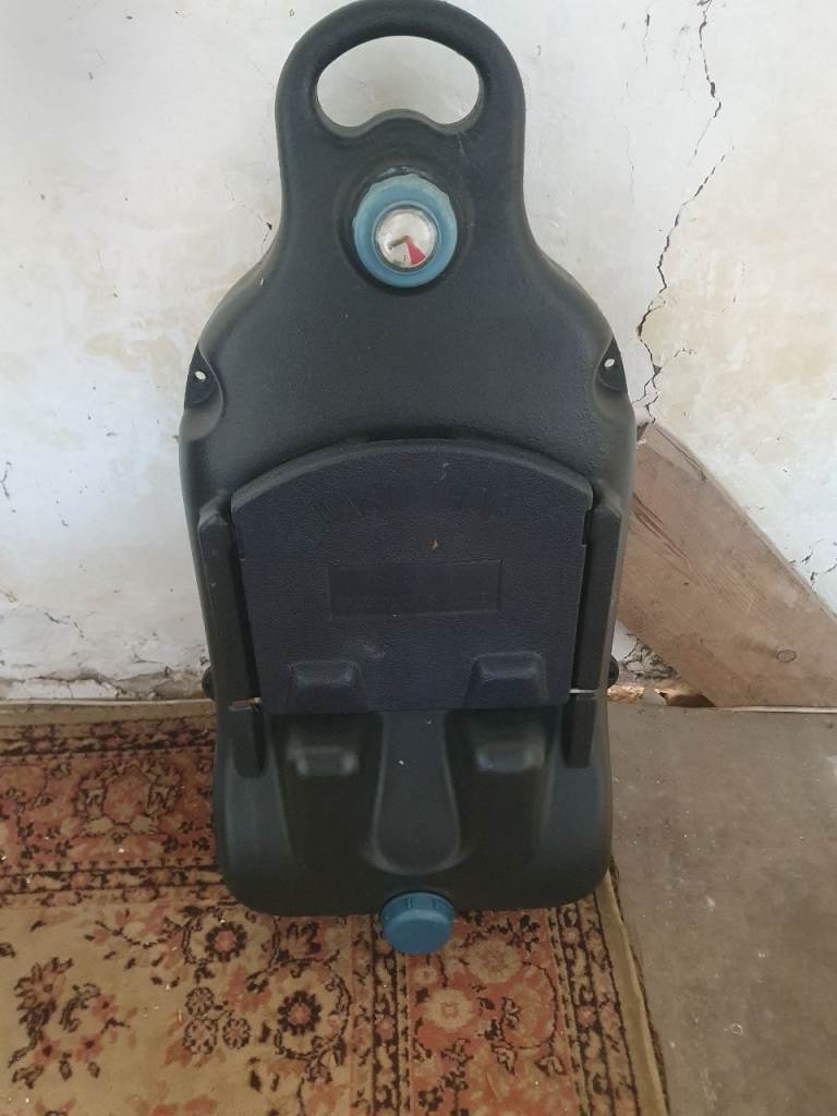 Caravan grey water container