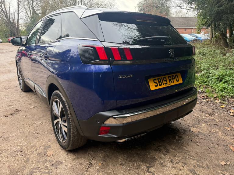 2019 Peugeot 3008 1.5 BlueHDi GT Line 5dr EAT8 HATCHBACK Diesel Manual