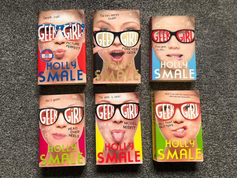 Geek Girl series by Holly Smale 6 books gift idea also Netflix series