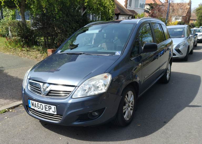 Vauxhall, ZAFIRA, MPV, 7 SEATS, 2010, Manual, 1686 (cc), DIESEL