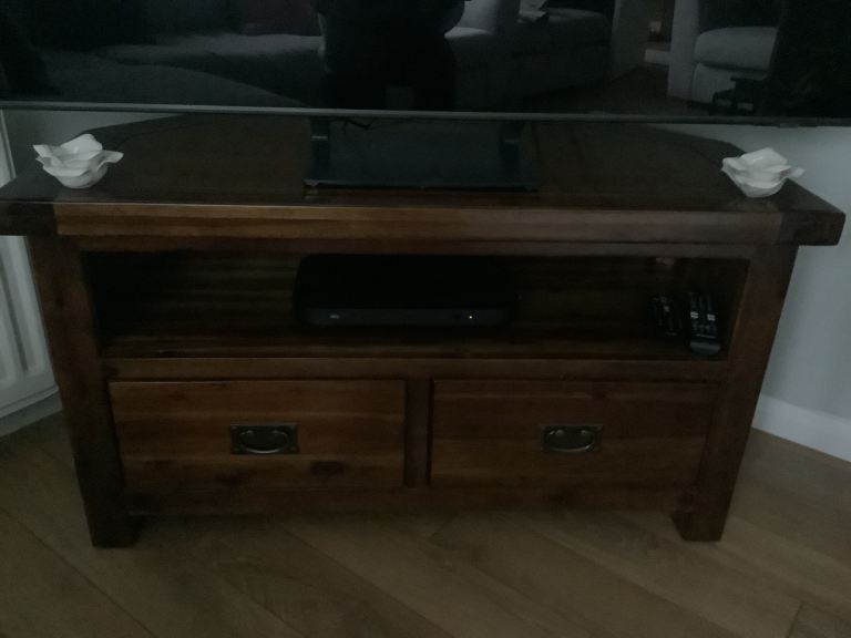 Mahogany TV Unit