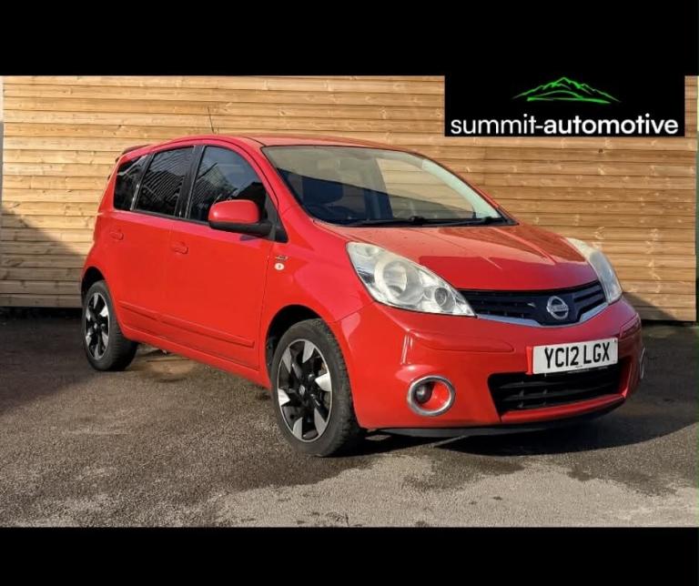 2012 Nissan Note 1.6 N-Tec+ 5dr Auto MPV Petrol Automatic