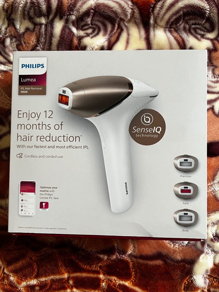 Brand New Philips Lumea Laser Device – 9000 Flashes