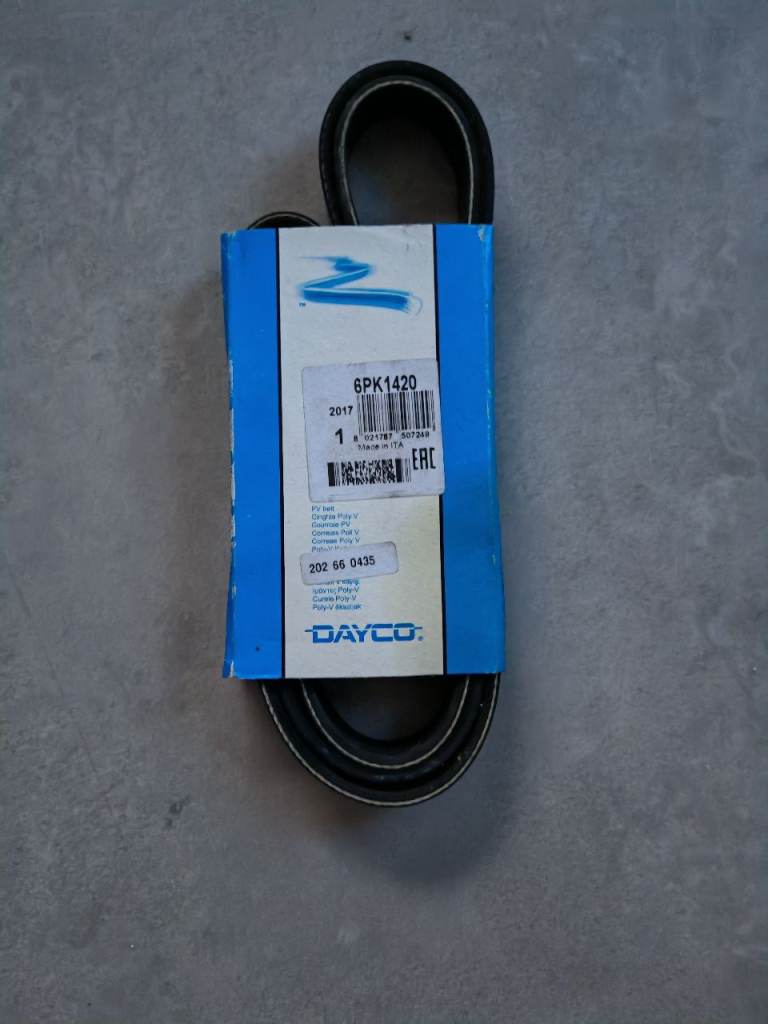 New Dayco 6PK1420 Serpentine Drive Belt Premium OE Quality Poly-V Fan Auxiliary