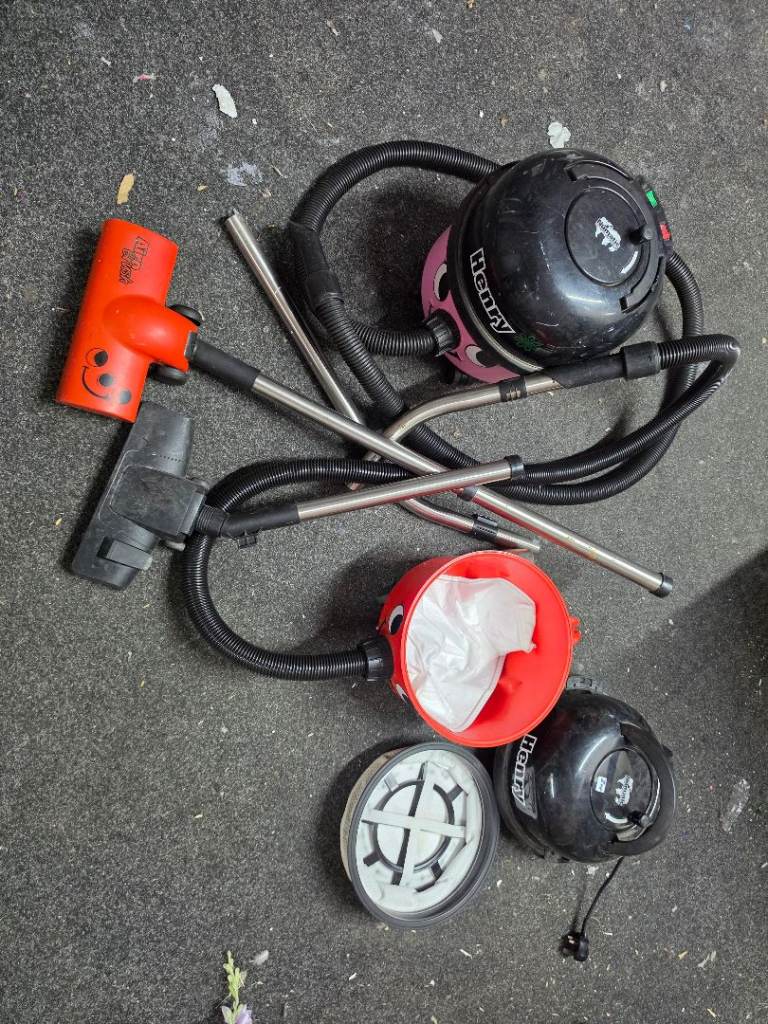 Henry Vacuum Cleaner with Accessories – Good Condition