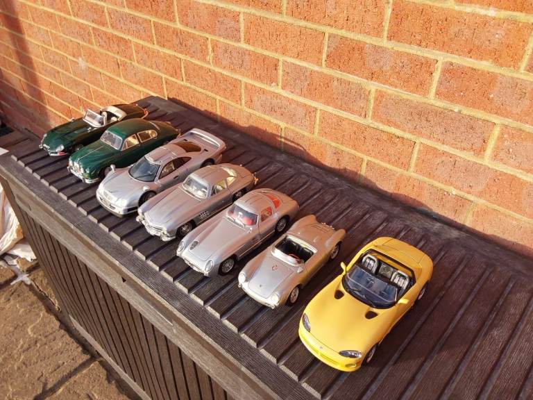 Collection of toy cars